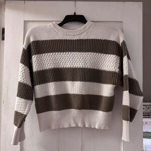 Striped Crewneck Sweater